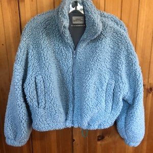 EUC Urban Outfitters short fluffy puffy jacket Size XS